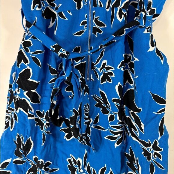 JUST FAB Sleeveless V Neck Dress Med. - Picture 3 of 4